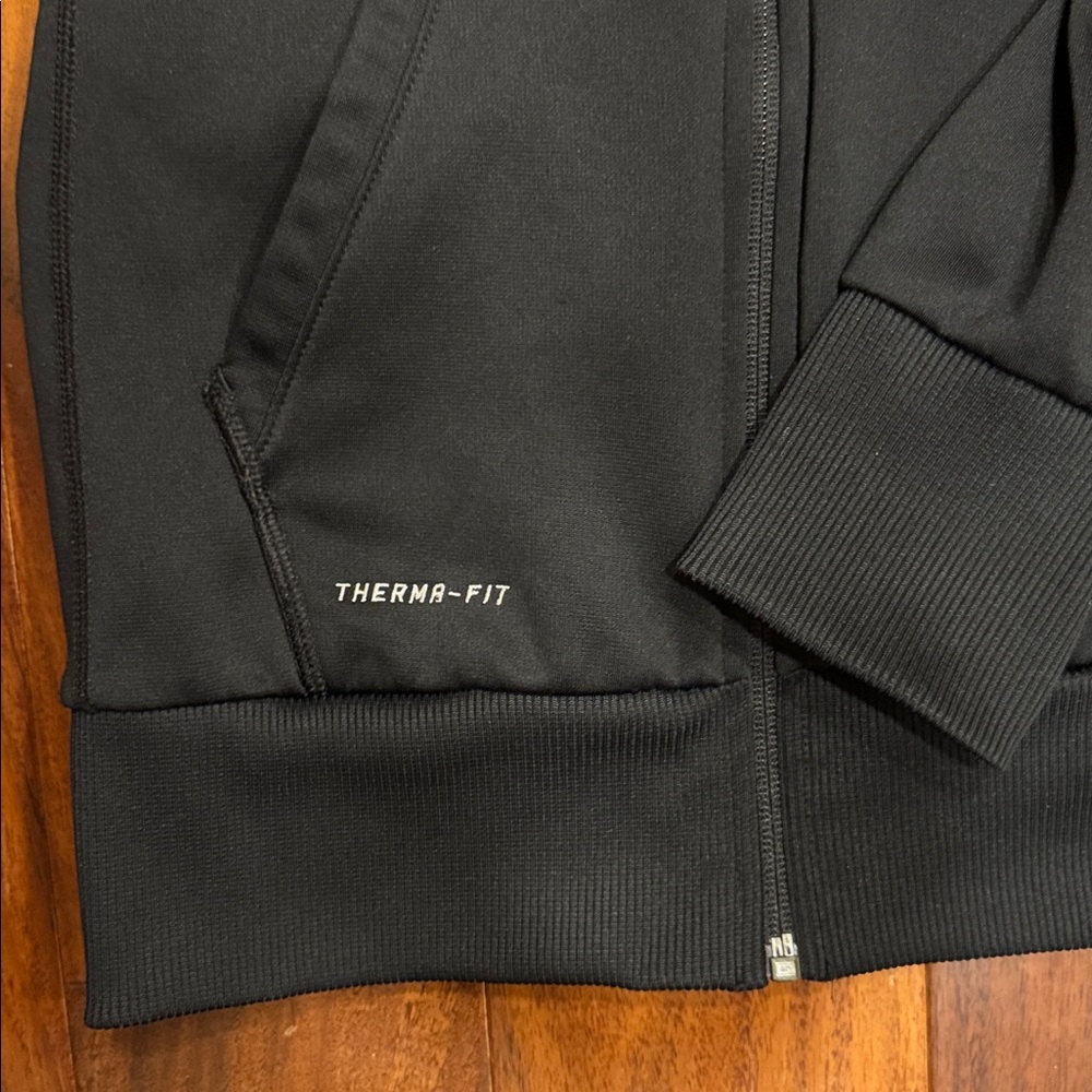 Nike Black Full-Zip Therma-FIT Hoodie - Picture 3 of 3